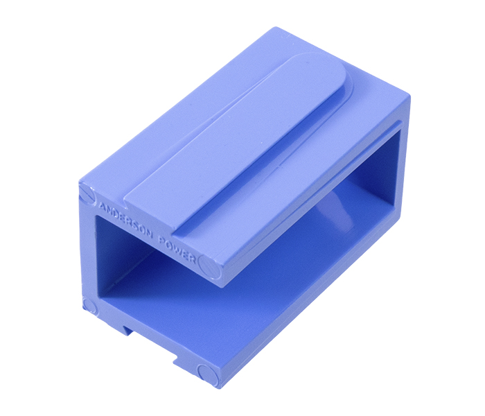 Suporte de Montagem Furo Redondo para Alojamento Série PP75 - Azul