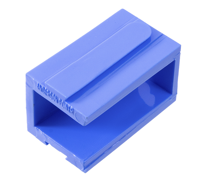 Suporte de Montagem Furo Oval para Alojamento Série PP75 - Azul