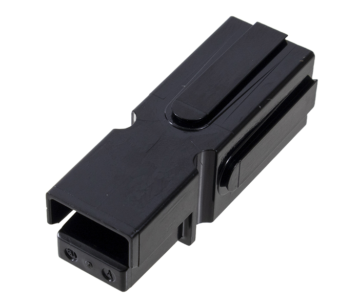 Alojamento Unipolar - Modular - Série PP75 - Preto