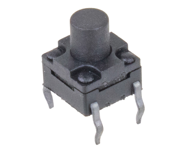 Chave Táctil 6x6mm - Altura Total 7mm - Força de Acionamento 160g - a Prova D'Agua