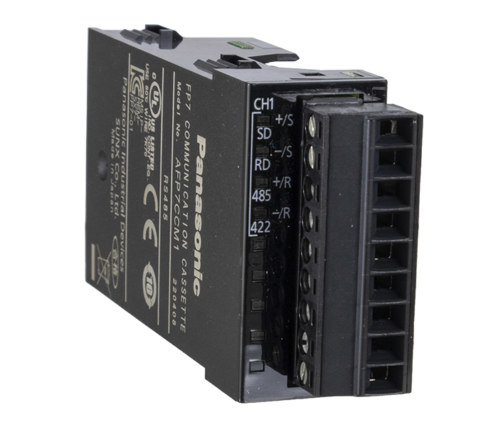 Cassete de Comunicação Panasonic 1 Canal RS485/RS422 para FP7