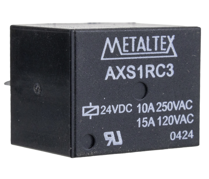 Relé Miniatura de Potência 1 REV - Bobina de 24 VCC - Capacidade de 15 A - Contato AgSnO₂