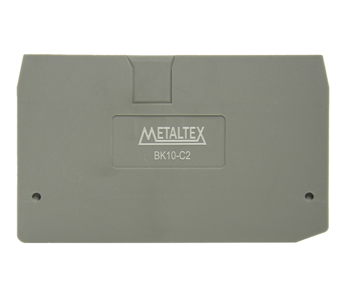 Capa para Borne de Passagem BK10-F2 - Cinza