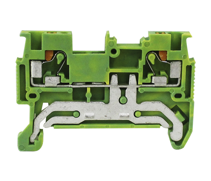 Borne Terra Push-in 1,5mm² 2 Vias