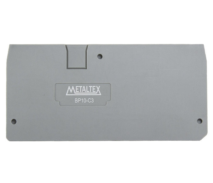 Capa para Borne 10mm² 3 Vias - Cinza