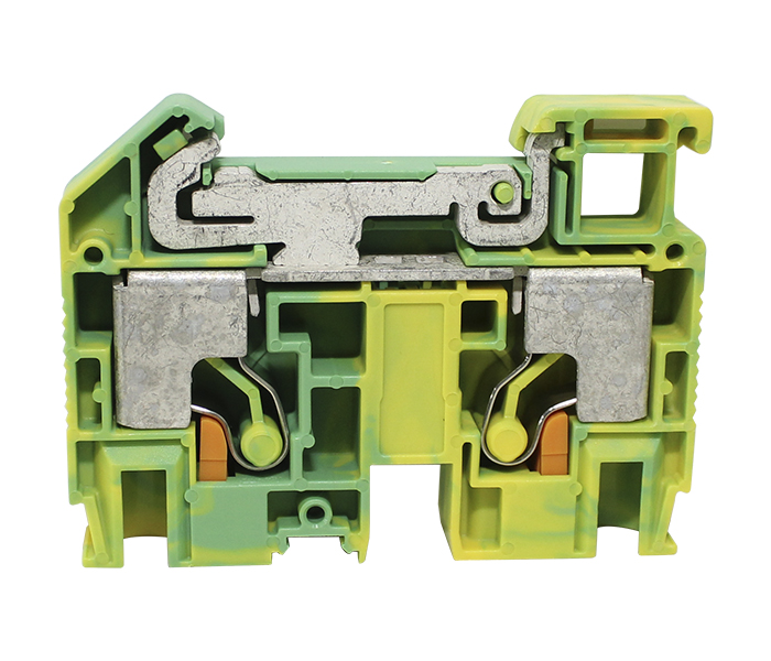 Borne Terra Push-in 10mm² 2 Vias