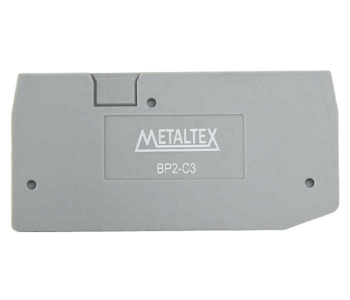 Capa para Borne 2,5mm² 3 Vias - Cinza
