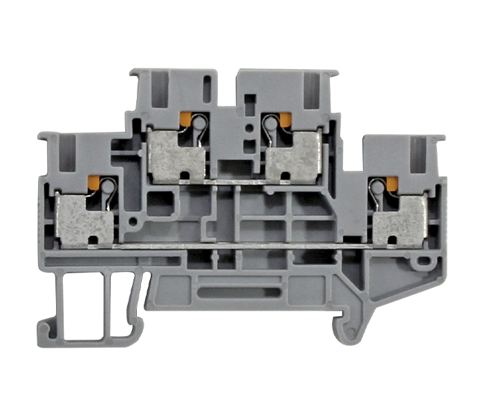 Borne de Passagem Push-in - Cinza