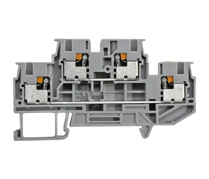 Borne de Passagem Push-in - Cinza