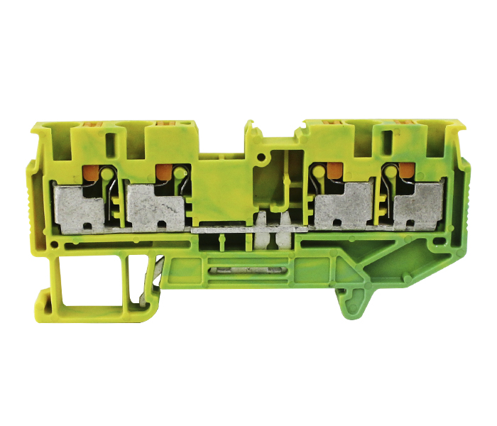 Borne Terra Push-in 4mm² 4 Vias