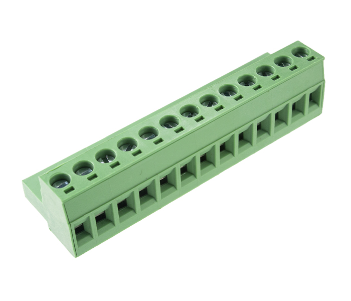 Borne para Cabo 4 Vias - Passo 5mm - 18,1mm - Uso com Caixa CPME-DIN 22,5-V - Conexão por Mola