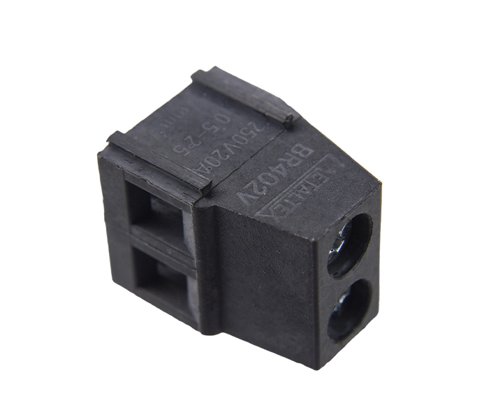 Borne Modular para PCI 2 Vias - Passo 5mm - 14,2mm - Preto
