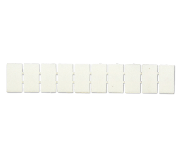 Cartela de Marcador para Borne BS4 - em Branco