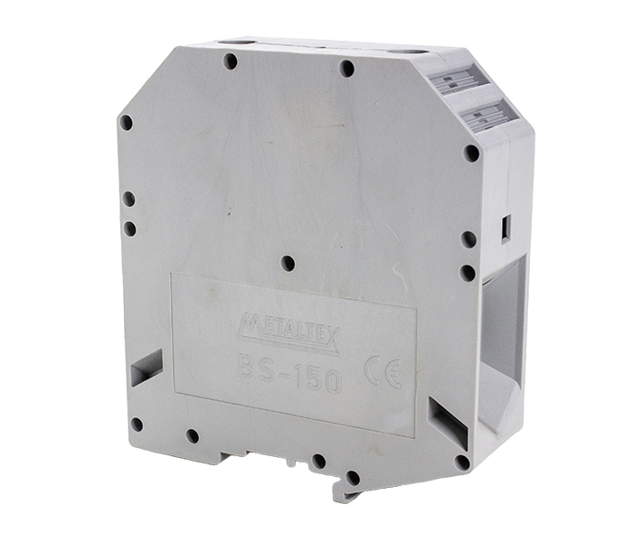 Borne de Passagem 150mm² Conexão por Parafuso - Cinza