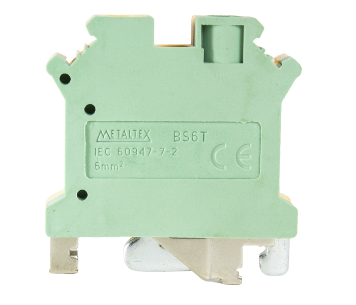 Borne de Terra 6mm² Conexão por Parafuso