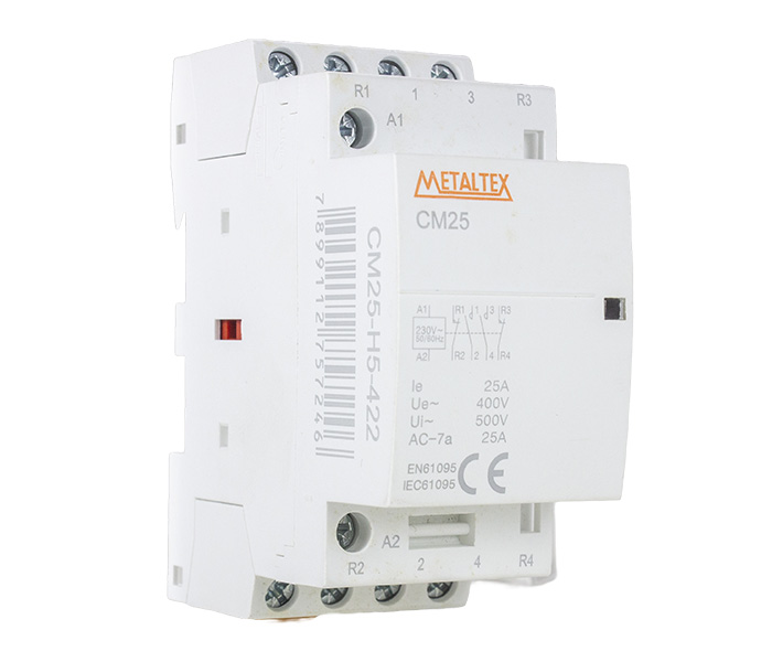 Contator Modular 25A - 220VCA - 2NA+2NF