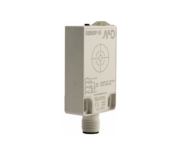 Sensores CQ55 Datasensing - Capacitivo Retangular com Ajuste