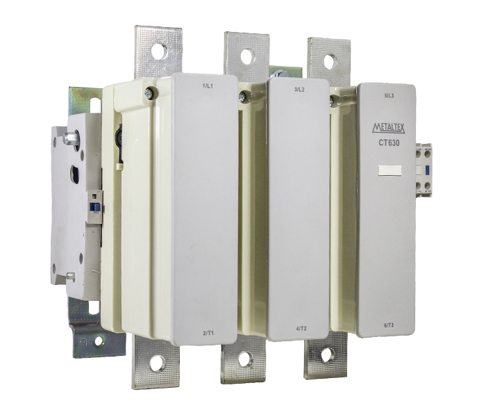 Contator Tripolar 630A/AC3 - 220VCA - 2NA+2NF
