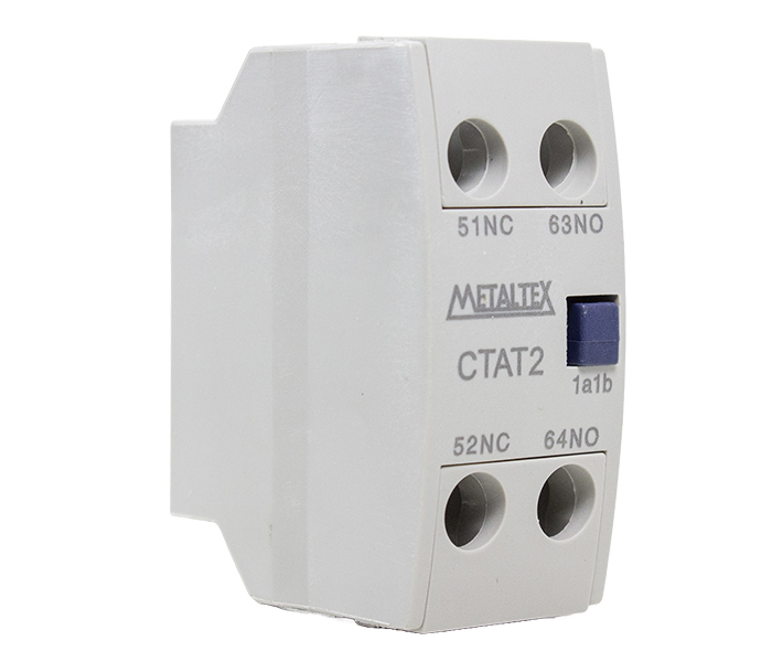 Blocos de Contato Auxiliar Frontal 1NA+1NF para CT9 a 85