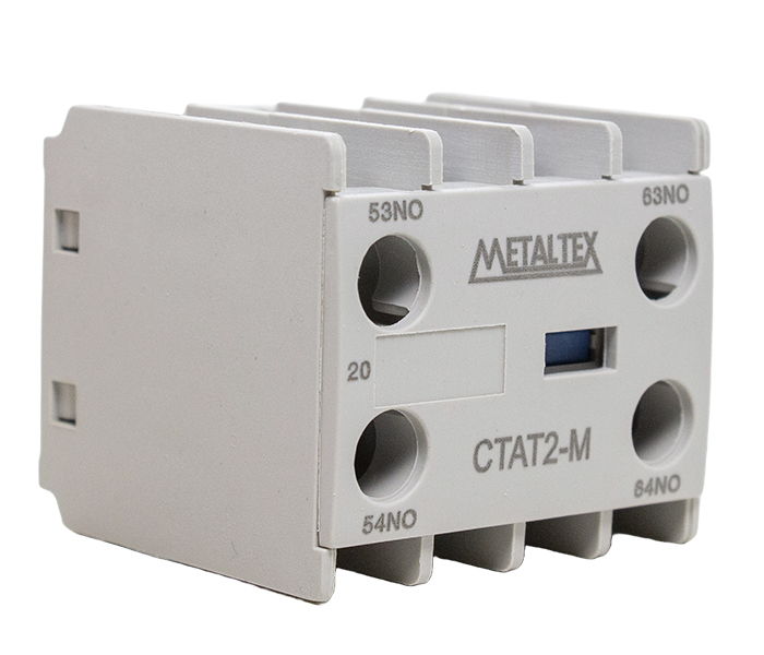 Blocos de Contato Auxiliar Frontal 2NA para CTM6 a 16 e CX6