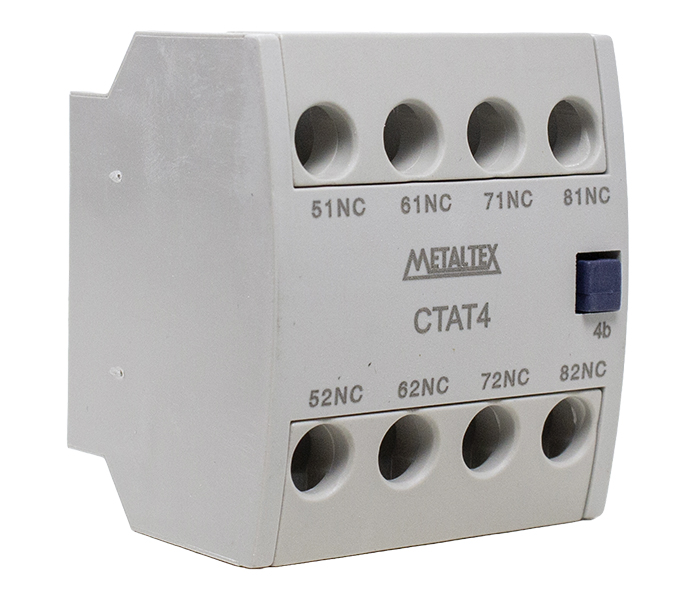 Blocos de Contato Auxiliar Frontal 4NF para CT9 a 85