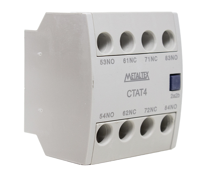 Blocos de Contato Auxiliar Frontal 2NA+2NF para CT9 a 85