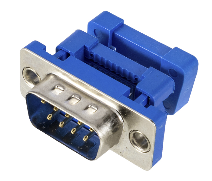 Conector DB para Cabo Plano - 9 Vias - Macho