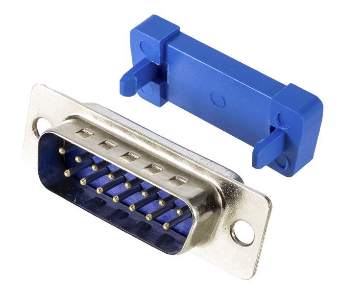 Conector DB para Cabo Plano - 15 Vias - Macho