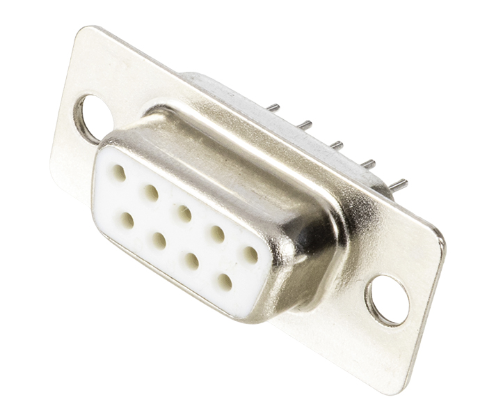 Conector DB para PCI - 9 Vias - 180 Graus - Fêmea