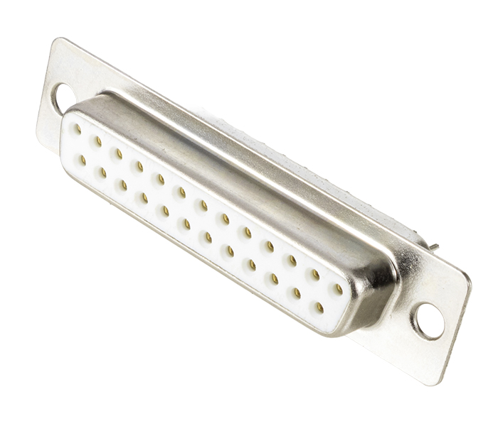 Conector DB para PCI - 25 Vias - 180 Graus - Fêmea