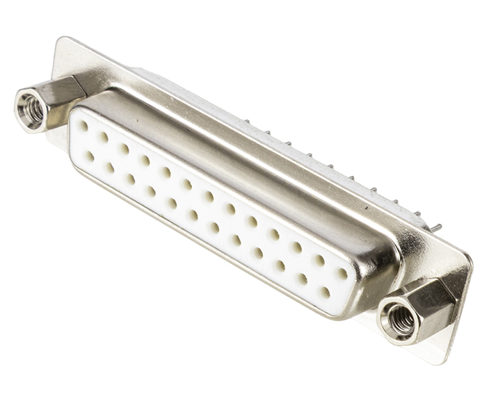 Conector DB para PCI - 25 Vias - 180 Graus - Fêmea