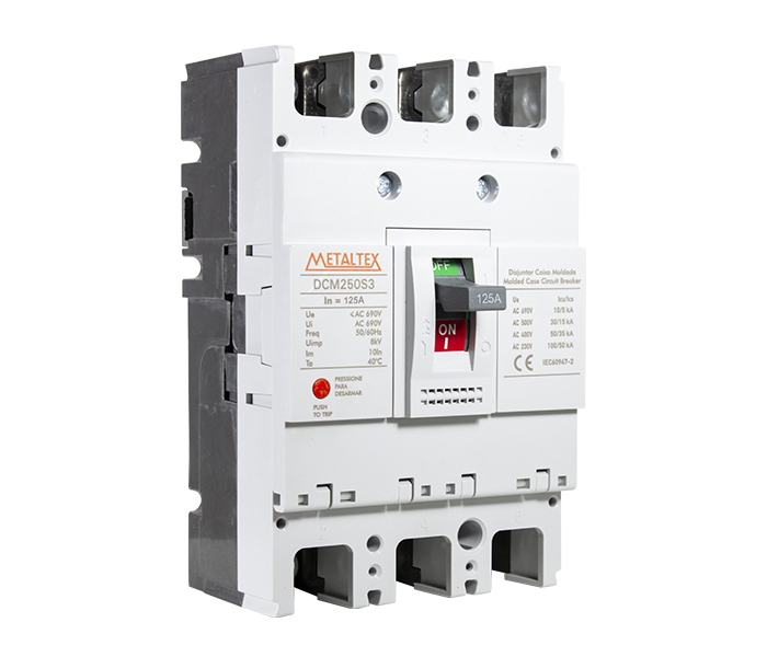 Disjuntor Caixa Moldada Tripolar 100KA - 125A