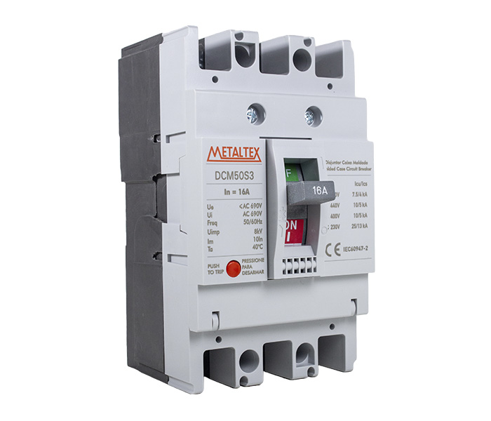 Disjuntor Caixa Moldada Tripolar 25KA - 16A