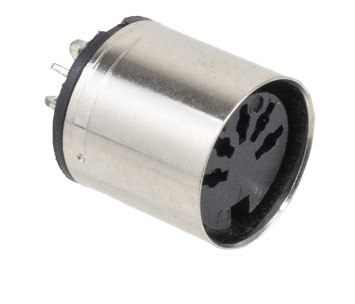 Conector DIN para Injeção - Fêmea - 5 Vias