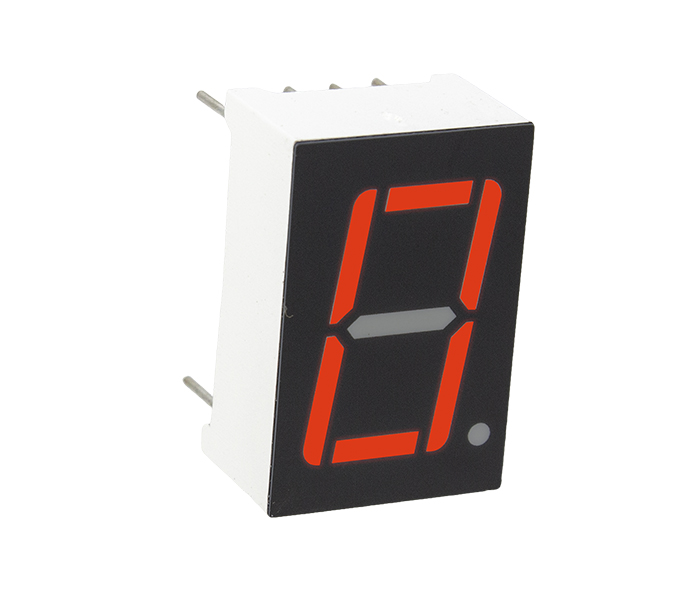 Display 7 Segmentos 0.56" Simples - Vermelho