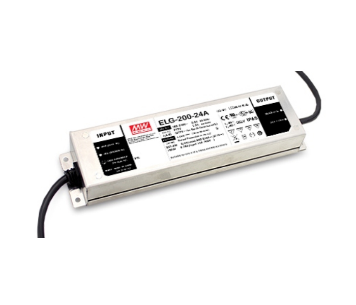 Fonte para LED Mean Well 201,6W - 100/305V 18-36V - IP65
