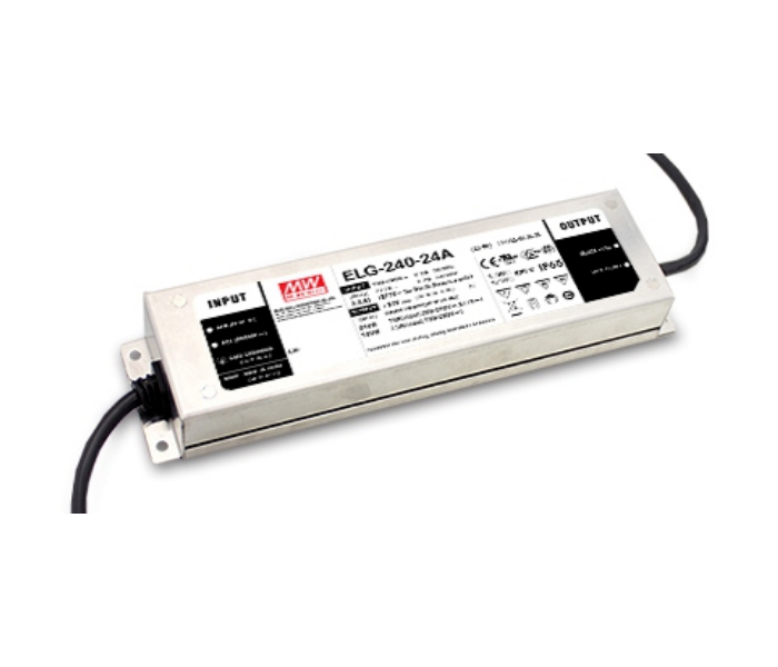 Fonte para LED Mean Well 240W Controle DALI - 100/305V 12-24V - IP67