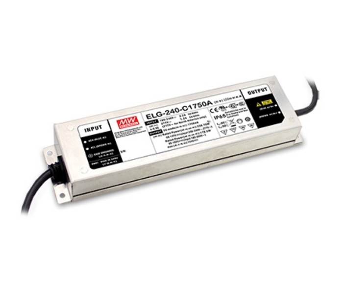 Fonte para LED Mean Well 240W Dimmer - Corrente Constante - 100/305V 172-343V - 700MA - IP67