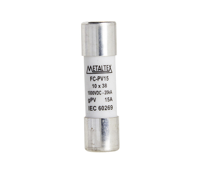 Fusível Cilíndrico GPV 10x38 - 15A