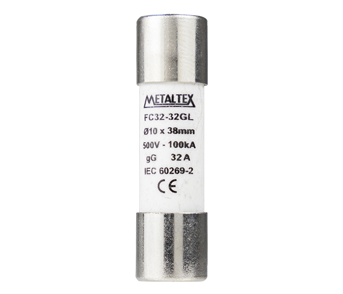 Fusível Cilíndrico GL/GG 10x38 - 32A