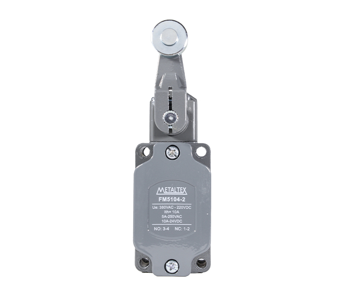 Chave Fim de Curso Atuador de Alavanca com Rolete 380VCA - 220VCC - 1NA+1NF - 10A - 125VCA/5A - 250VCA