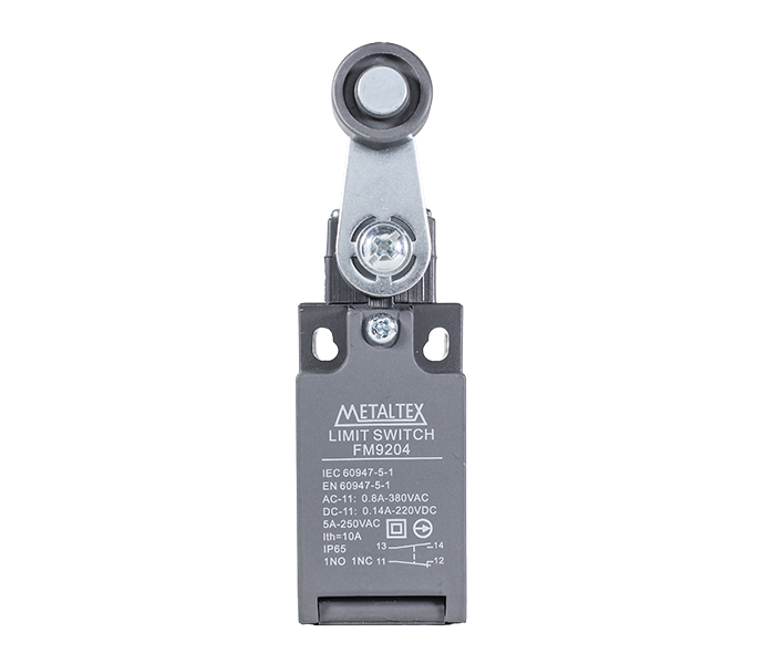 Chave Fim de Curso Atuador de Alavanca com Rolete 380VCA - 220VCC - 1NA+1NF - 5A - 250VCA