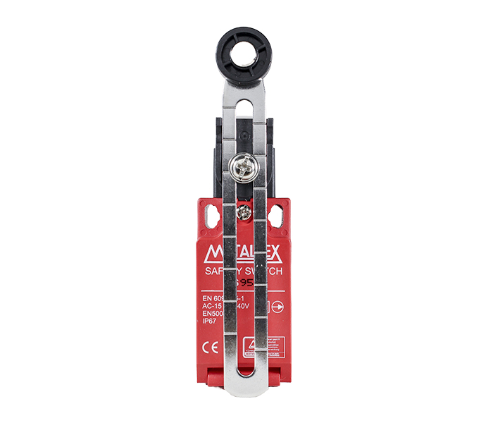 Chave Fim de Curso de Segurança Atuador de Rolete com Haste Ajustável 600V - 2NF+1NA - 3A - 240VCA