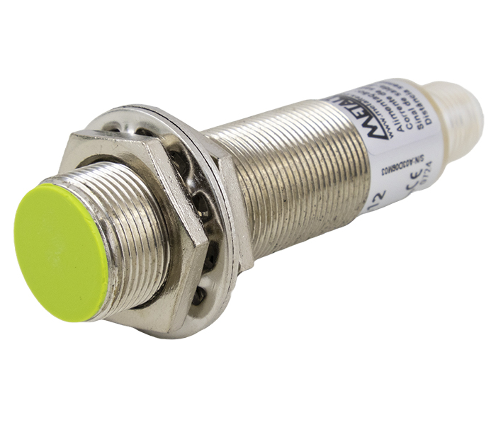 Sensor Indutivo Faceado PNP 5mm - NA+NF - Conexão M12