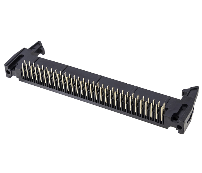 Conector Box Header com Ejetor - 30 Vias 2X30 - 90 Graus - Passo 2,54mm