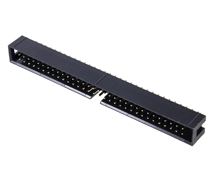 Conector Box Header sem Ejetor - 34 Vias 2X32 - 180 Graus - Passo 2,54mm