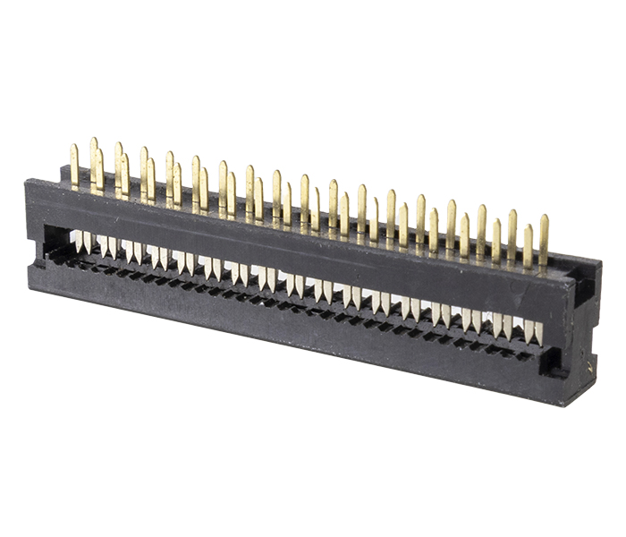 Conector IDC de Transição para PCI - Plugue - 34 Vias - 180 Graus - Passo 2,54mm
