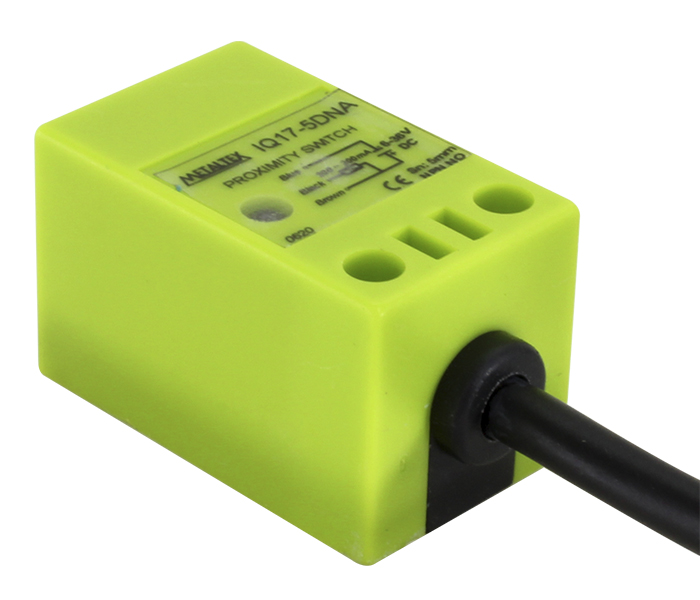 Sensor Indutivo Quadrado NPN 5mm - 10/36VCC - NA