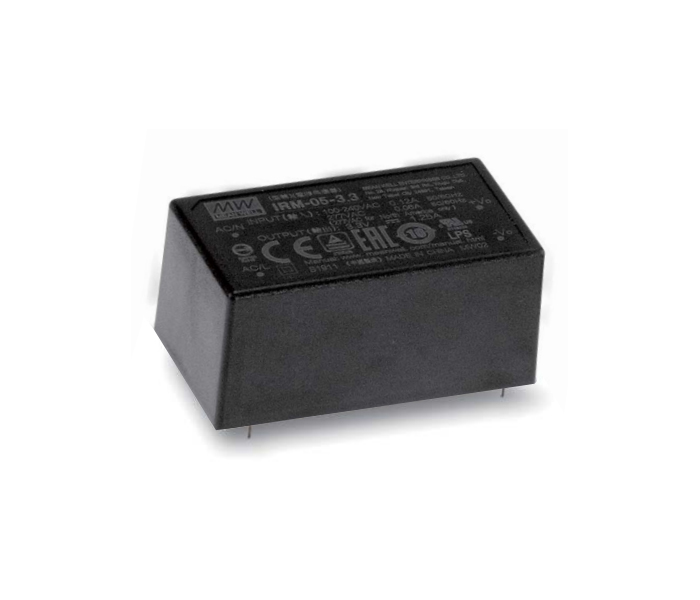 Fonte Chaveada Mean Well 5W Encapsulada para PCI/PTH - 85/305V 5V-1A