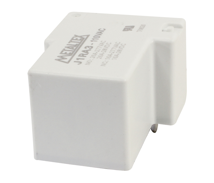 Relé Miniatura de Potência 1 REV - Bobina de 100VCA - Capacidade de 20A - Terminais para PCI